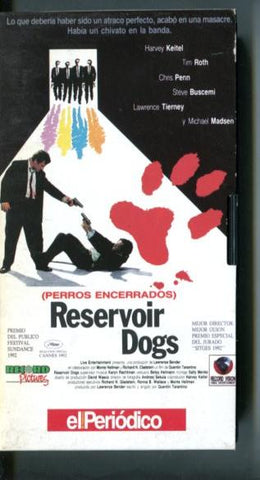 VHS: Reservoir Doigs con Harvey Keitel, Chris Penn