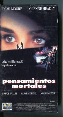 VHS: Pensamientos mortales por Demi Moore y Glenne Headly