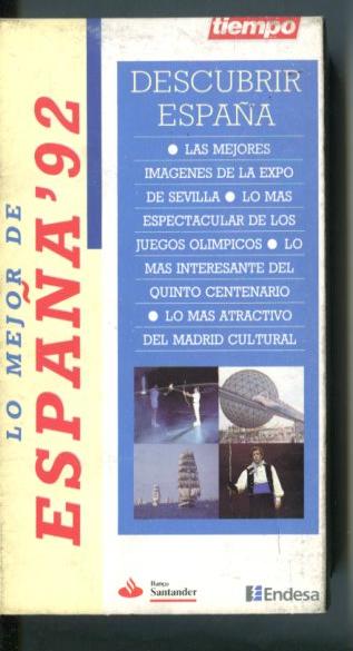 VHS: Lo mejor de España 92