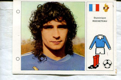 Estrellas del Mundial 82 numero 071: Dominique Rocheteau de Francia