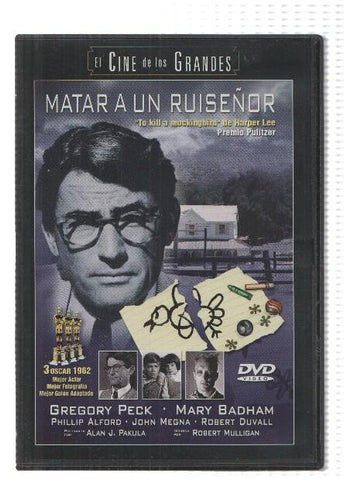 DVD-Cine: MATAR A UN RUISEÑOR - Gregory Peck, Mary Badham (El Cine de los Grandes)