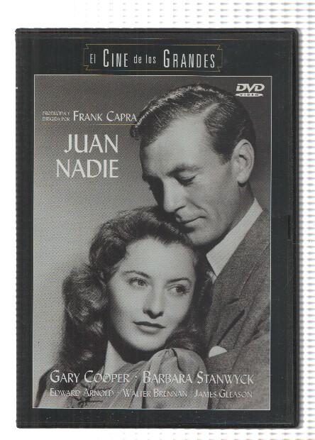 DVD-Cine: JUAN NADIE - Gary Cooper, Barbara Stanwyck (El Cine de los Grandes)