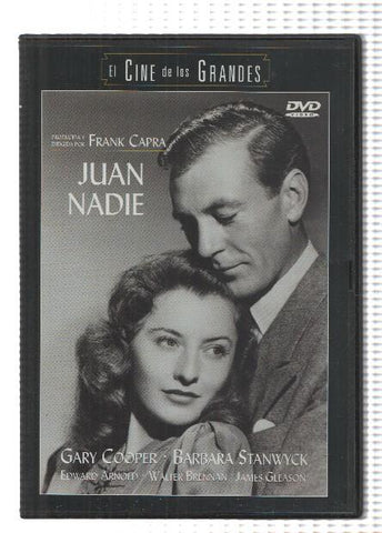 DVD-Cine: JUAN NADIE - Gary Cooper, Barbara Stanwyck (El Cine de los Grandes)