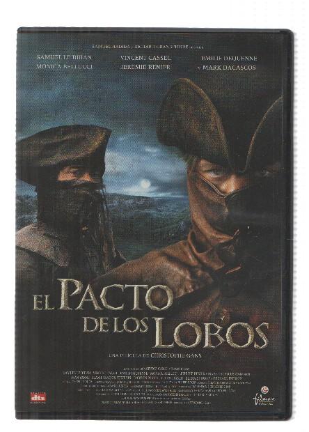 DVD-Cine: EL PACTO DE LOS LOBOS - Samuel Le Bihan, Monica Bellucci (Filmax 2002) 