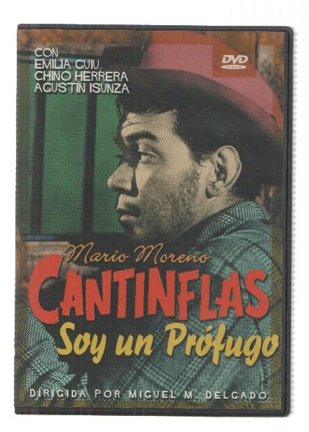 DVD-Cine: CANTINFLAS: SOY UN PROFUGO - Mario Moreno (Manga Films 2000) 