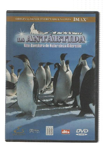DVD-Documental: LA ANTARTIDA, Una Aventura de Naturaleza diferente - Cines IMAX (JRB 1999)