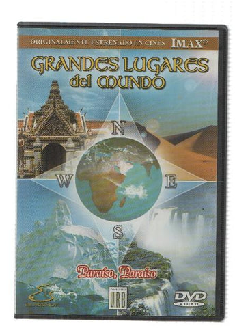 DVD-Documental: GRANDES LUGARES DEL MUNDO, Paraiso Paraiso - Cines IMAX (JRB 1999)