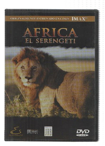DVD-Documental: AFRICA, El Serengueti - Cines IMAX (JRB 1999)