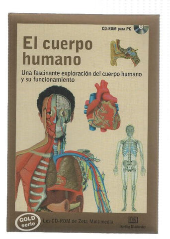 CD-ROM: EL CUERPO HUMANO - Zeta Multimedia (Dorling Kindersley 1995)