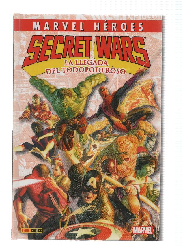 Marvel Heroes, Numero 11: SECRET WARS: La Llegada del Todopoderoso - Jim Shooter (Tapa Dura Panini 2010)