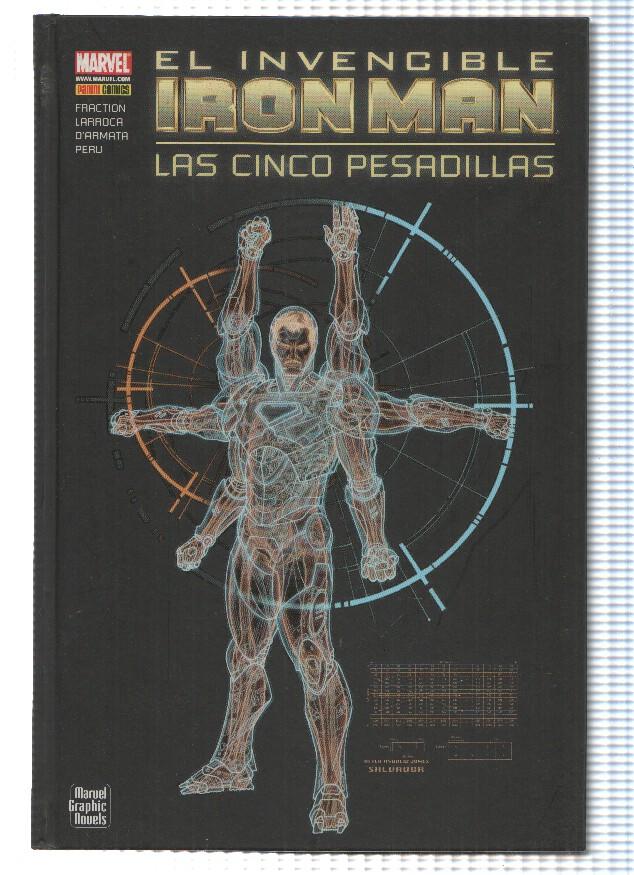 Marvel Graphic Novels: EL INVENCIBLE IRON MAN: LAS CINCO PESADILLAS - Matt Fraction (Panini 2009)