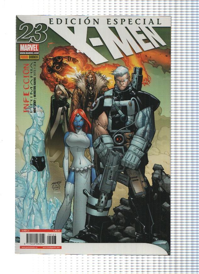 X-MEN, Volumen 1, Numero 23 Edicion Especial: Infeccion Primaria 1 (Panini 2007)