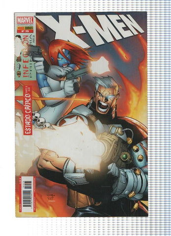 X-MEN, Volumen 1, Numero 25: Infeccion Primaria 3, Estado Critico 1 (Panini 2007)