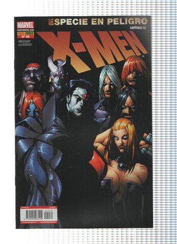 X-MEN, Volumen 1, Numero 30: Cegados por la Luz 4, Especies en Peligro 13 (Panini 2008)