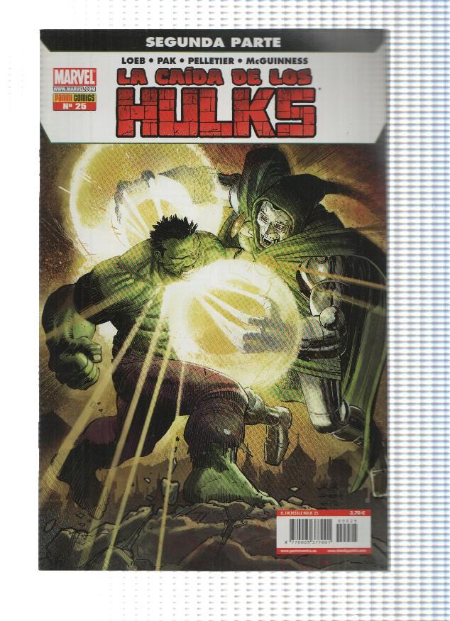 EL INCREIBLE HULK, Volumen 1: Numero 25: La Caida de los Hulks 2 (Panini 2010)