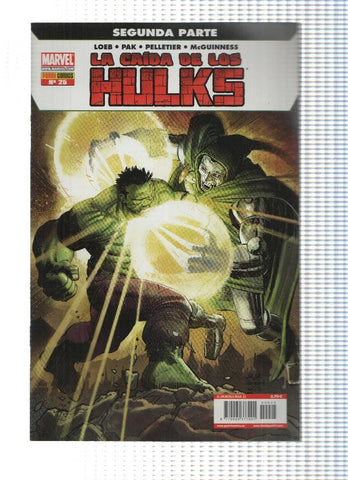 EL INCREIBLE HULK, Volumen 1: Numero 25: La Caida de los Hulks 2 (Panini 2010)
