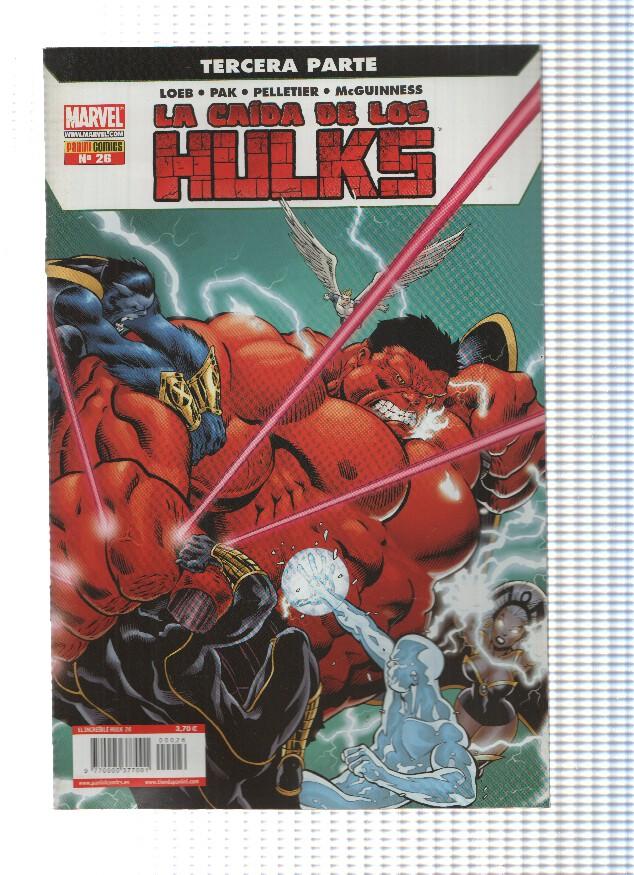 EL INCREIBLE HULK, Volumen 1: Numero 26: La Caida de los Hulks 3 (Panini 2010)