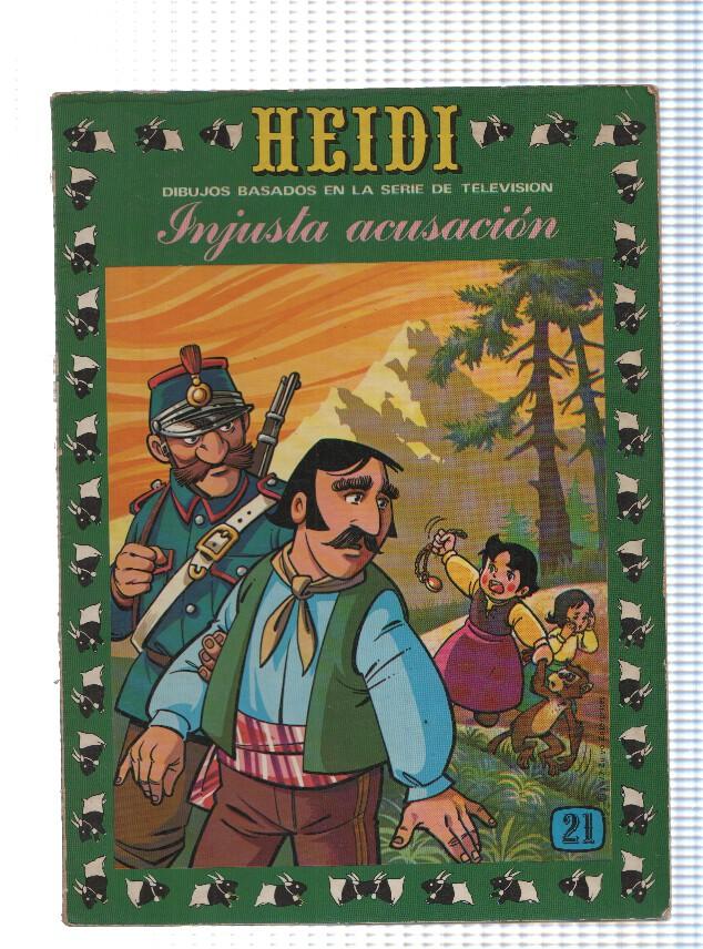 Album: Heidi numero 21: Injusta acusacion