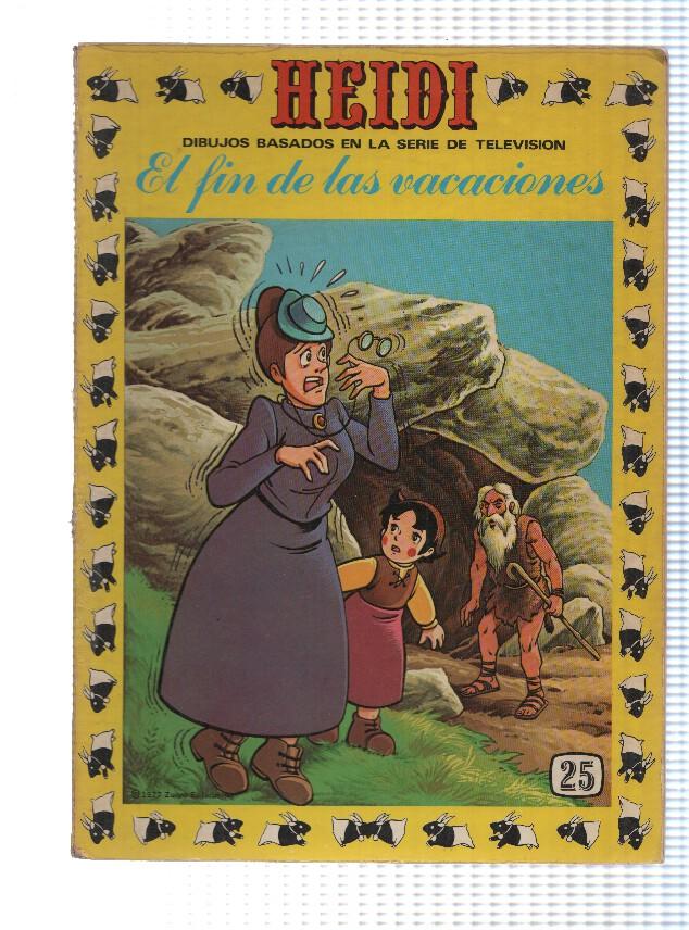 Album: Heidi numero 25: El fin de las vacaciones