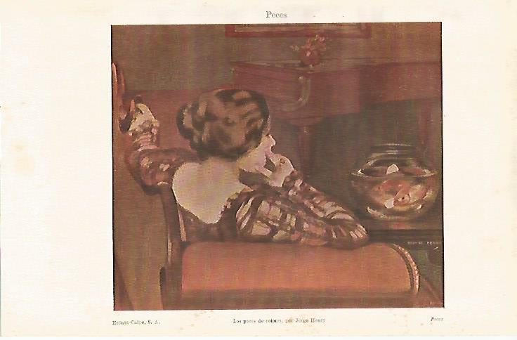 LAMINA ESPASA 23165: Los peces de colores por G. Henry
