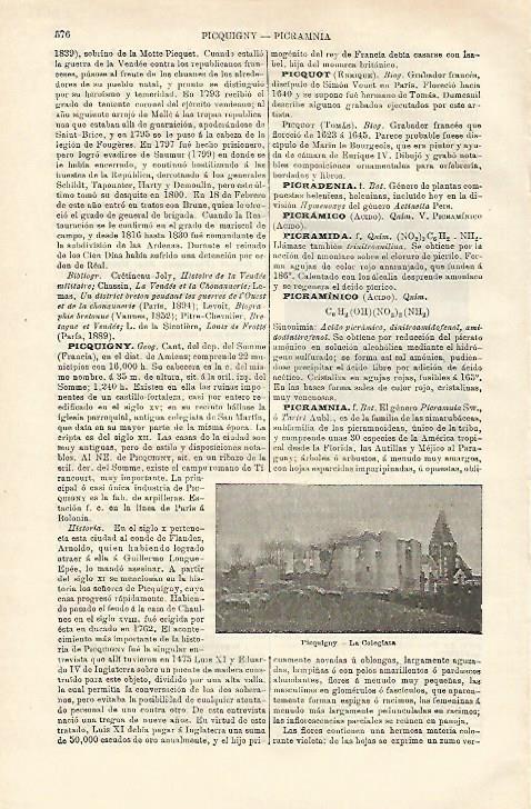 LAMINA ESPASA 23191: Colegiata de Piecquigny