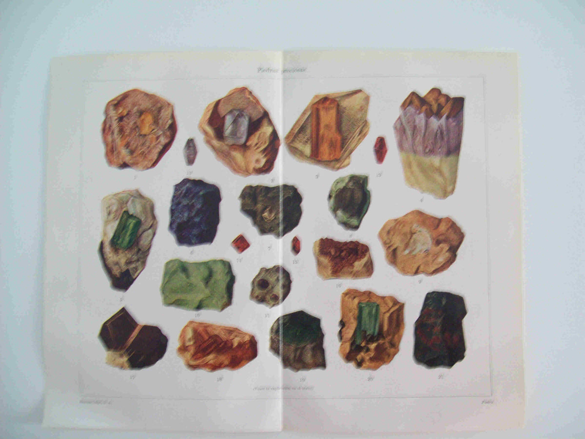 LAMINA ESPASA 23213: Tipos de piedras preciosas