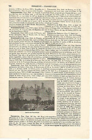 LAMINA ESPASA 23226: Castillo de Pierrefonds Francia