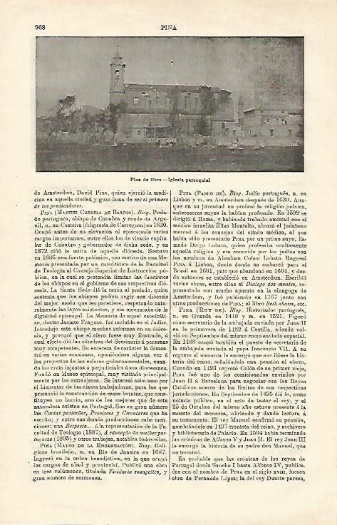 LAMINA ESPASA 23247: Iglesia de Pina de Ebro