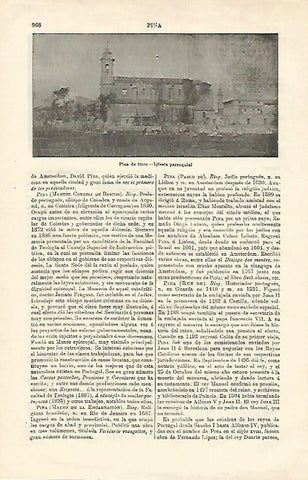 LAMINA ESPASA 23247: Iglesia de Pina de Ebro