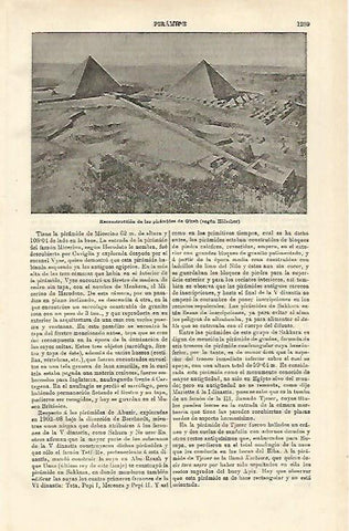 LAMINA ESPASA 23291: Reconstruccion de las piramides de Giza Egipto