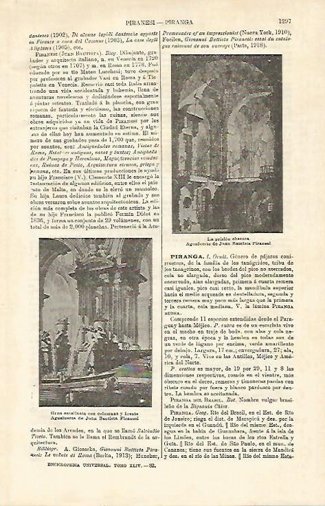 LAMINA ESPASA 23294: La prision oscura de Piranesi