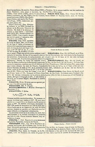 LAMINA ESPASA 23295: Puerto de Piranoo en Istria
