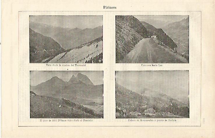 LAMINA ESPASA 23303: Pirineos