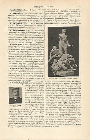 LAMINA ESPASA 23314: Girona 1809 por Antonio Parera y Saurina