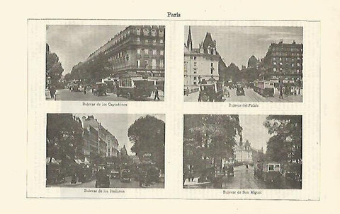 LAMINA ESPASA 23322: Bulevares de Paris
