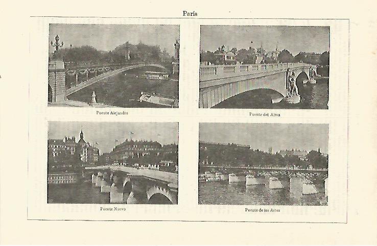 LAMINA ESPASA 23347: Puentes de Paris