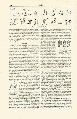 LAMINA ESPASA 23351: Marcas de ceramica de Paris