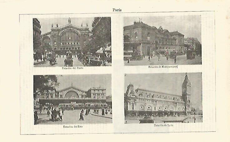 LAMINA ESPASA 23352: Estaciones de Paris