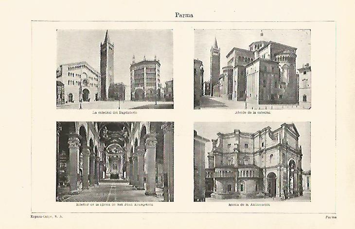 LAMINA ESPASA 23363: Catedral de Parma
