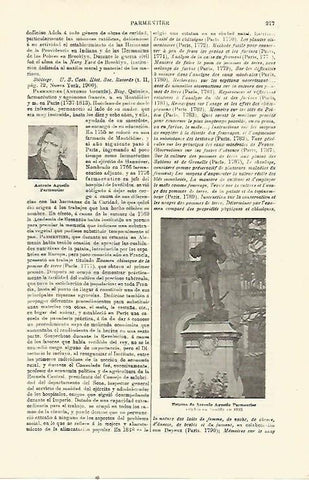LAMINA ESPASA 23364: Estatua de Parmentier en Neuilly