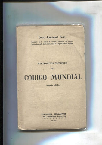 Fundamentos Filosoficos del Codigo Mundial