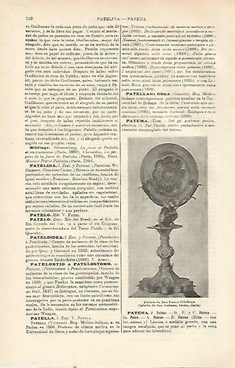 LAMINA ESPASA 23443: Patena de San Pedro Crisologo en Imola (Italia)