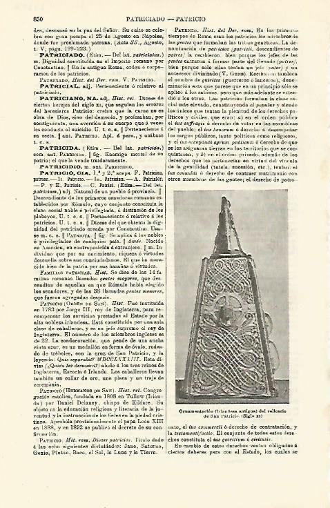 LAMINA ESPASA 23456: Relicario de San Patricio 