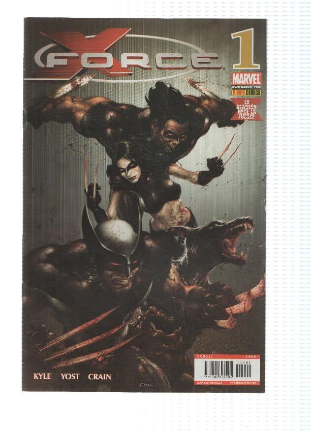 X-FORCE, Volumen 3, Numero 01: Angeles y Demonios 1 (Panini 2008)