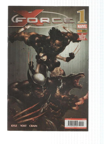 X-FORCE, Volumen 3, Numero 01: Angeles y Demonios 1 (Panini 2008)