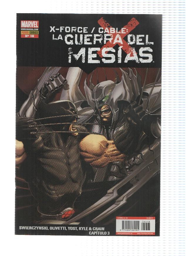 X-FORCE, Volumen 3, Numero 16: La Guerra del Mesias 4 y 5 (Panini 2010)