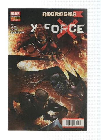 X-FORCE, Volumen 3, Numero 22: Necrosha 2 y Marchitarse (Panini 2010)