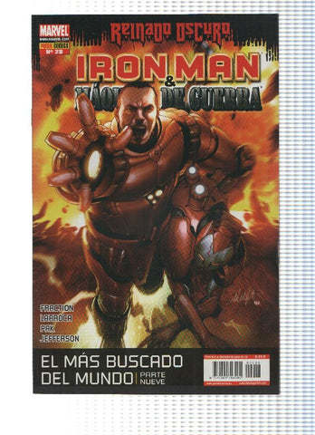 IRON MAN Y MAQUINA DE GUERRA, Volumen 1, Numero 28: Titan de la Era Nuclear (Panini 2010)