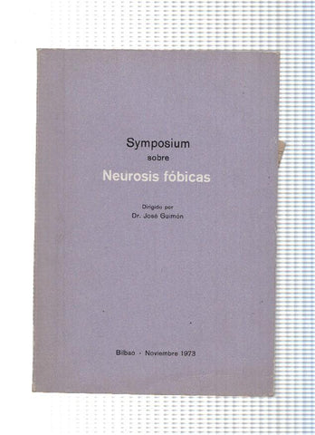 Symposium sobre Neurosis Fobicas