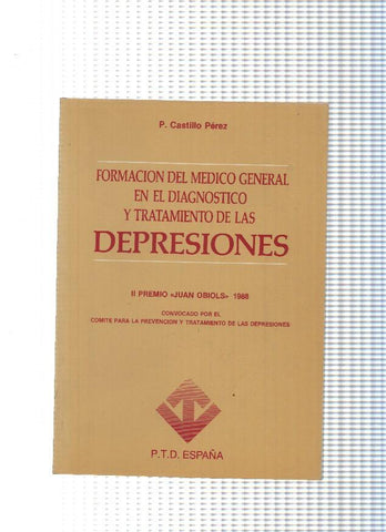 Formacion del medico general en el diagnostico y tratamiento de las Depresiones